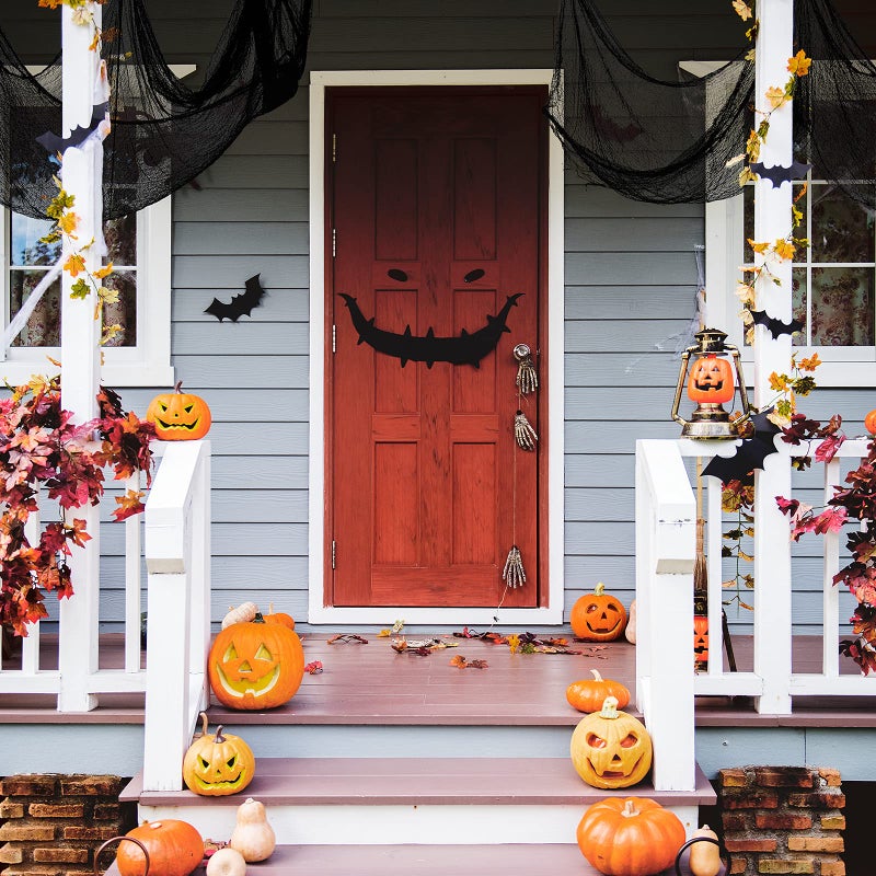Cyantor 5Pcs Halloween Creepy Cloth Black 30?72inch - Halloween Decorations Clearance - Creepy Spooky Halloween Decorations Outdoor Indoor - Image 5